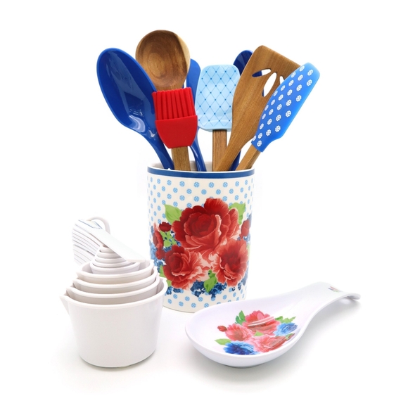 🌺 New Pioneer Woman Heritage Floral Set - Big - Picture 3 of 9